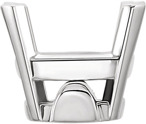 Stylish 14kt Gold 4Prong Jewelry Finding with Solder Pads for Emerald Gemstones Size 4 x 3mm to 16 x 12mm