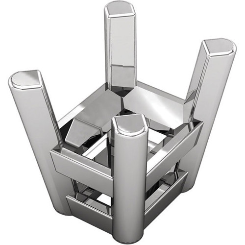 Substantial 14kt Gold 4Prong Heavyweight Wire Basket Jewelry Finding for Emerald Gemstone Size 4 x 3mm to 20 x 15mm