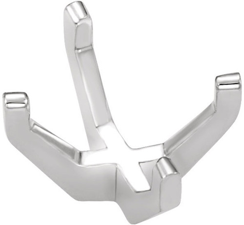 Perfect 14kt Gold 4Prong Shank Jewelry Finding for Emerald Gemstone Size 5 x 3mm to 12 x 10mm