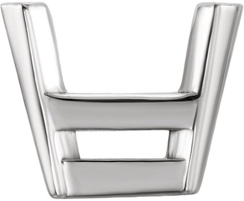 Versatile 14kt Gold 4 Prong Heavyweight Jewelry Finding for Emerald Gemstone Size 4 x 3mm to 10 x 8mm