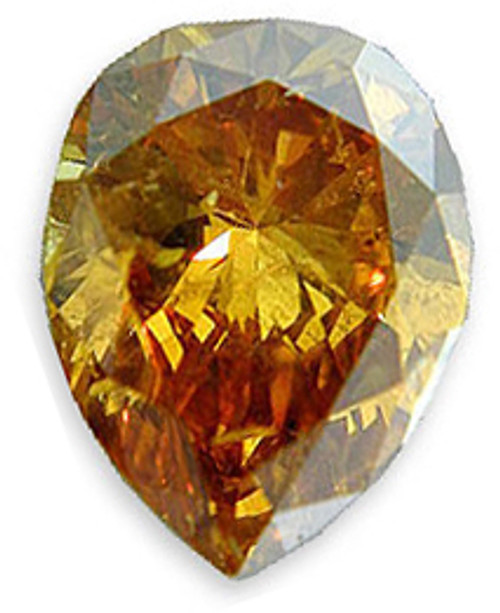Fancy Brownish Yellow Diamond 0.92 carats