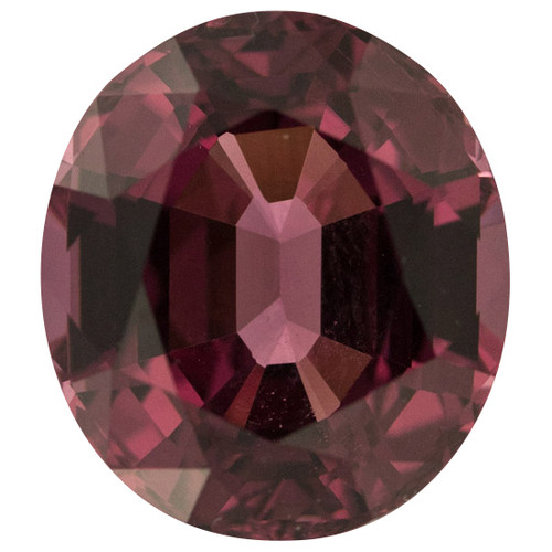 Oval Cut Rhodolite Garnet - Reddish Pink Color - 6.91 carats - 11.89 x 10.52mm