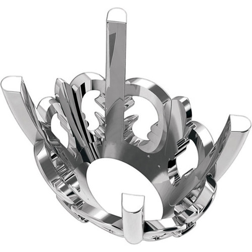 Decorative 14kt Gold 4 Prong Fleur de lis Jewelry Finding for Oval Gemstone Size 8 x 6mm to 20 x 15mm