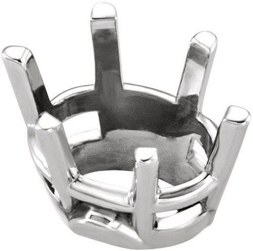 Beautiful 14kt Gold 6Prong Wire Jewelry Finding with Solder Pads for Oval Gemstone Size 4 x 3mm to 22 x 16mm