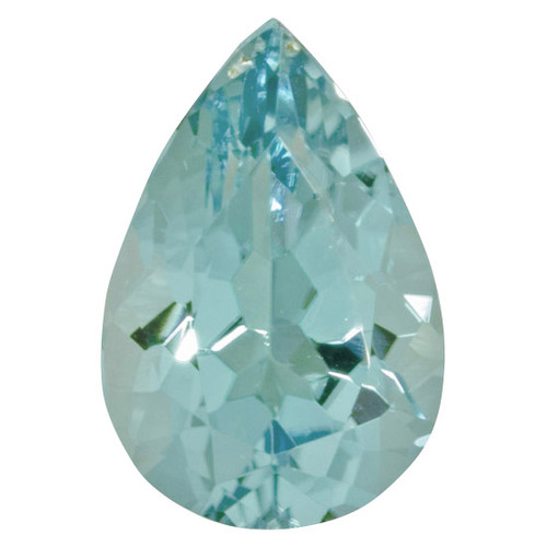 Loose Paraiba Tourmaline Gem in Pear Cut, 2.44 carats, 10.86 x 7.38 x 5.47 mm, Blue Color