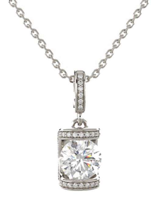 Diamond sales pendant mountings