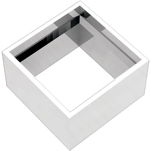 Sleek 14kt Gold Bezel Jewelry Finding with Bearing for Princess Gemstone Size 2mm to 7mm