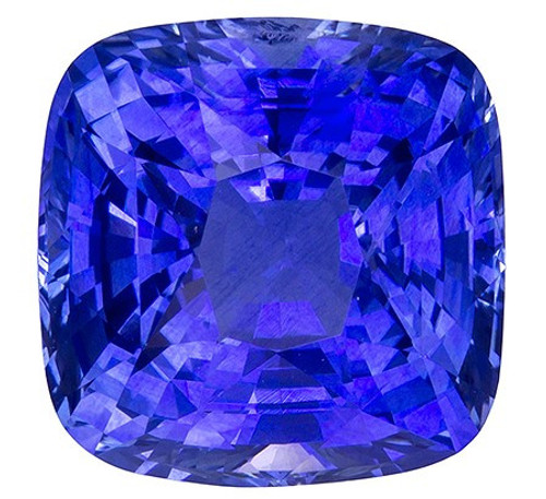 GIA Certified Unset Blue Sapphire - Cushion Cut - 10.2 carats - 11.86 x 11.85 x 8.29mm