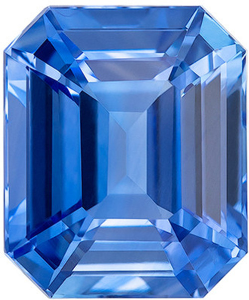 Rare No Heat Blue Green Sapphire Genuine Loose Gemstone in Emerald Cut,  8.99 carats, Teal Blue Green, 11.06 x 10.88 mm - GIA Certificate