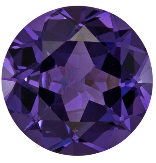 Low Priced Gem - Purple Spinel - 2.74 carats - Round Cut - 9mm