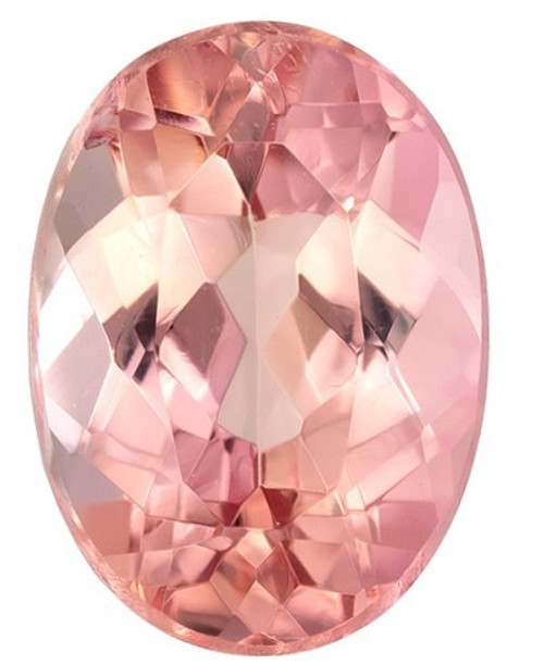 Faceted Imperial Topaz Gemstone, Oval Cut, 1.23 carats, 7.4 x 5.3 mm , AfricaGems Certified