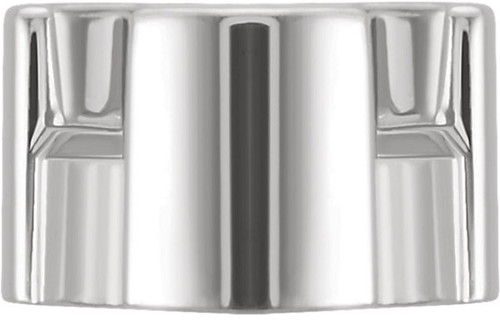 Sleek 14kt Gold  3Prong VEnd Jewelry Finding for Trillion Gemstone Size 3mm to 12mm