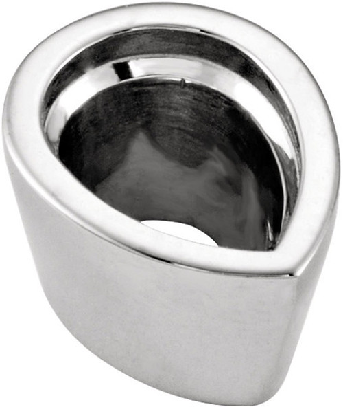 Chic 14kt Gold Tapered Solid Bezel Jewelry Finding for Pear Gemstone Size 5 x 3mm to 14 x 9mm