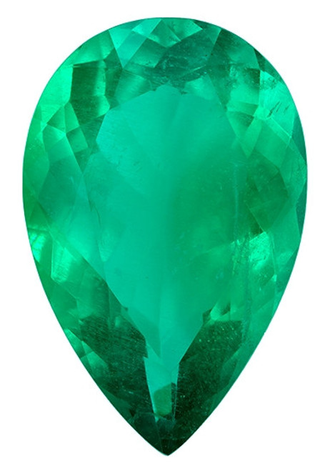 Super Impressive Emerald - Pear Cut - 6.75 carats - 17.5 x 11.4mm - AfricaGems Certificate