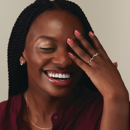 14 Karat Yellow Gold .07 Carat Natural Diamond Hoop Earrings