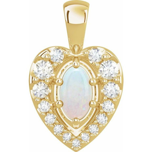 Fiery White Fire Opal Pendants on SALE - White Opal Necklaces on SALE