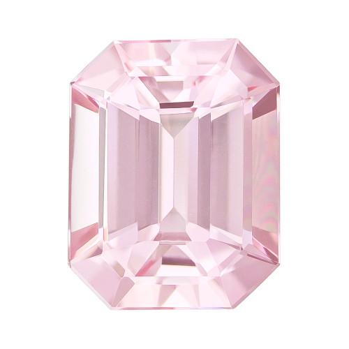 Pink Morganite - Emerald Cut - 1.77 carats - 8.7x6.8mm