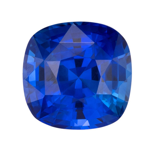 Blue Sapphire - Cushion Cut - 1.58 Carats - 6.5x6.4mm