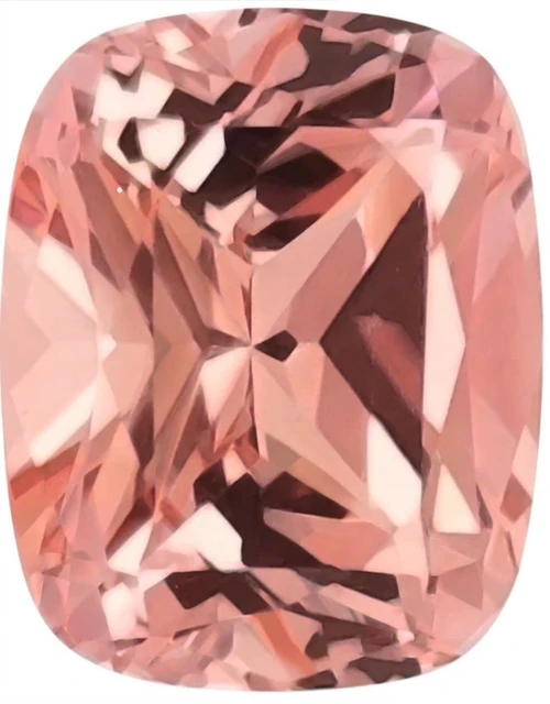 Chatham Lab Created True Champagne Sapphire Gemstone – Antique Cushion Cut – GEM Grade