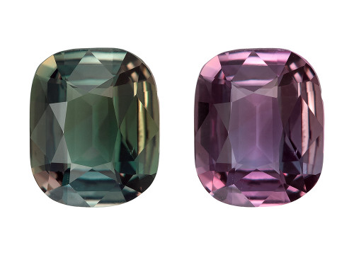 34.45 Ct. Alexandrite Trillion Cut Color Change Loose Gemstone @Best Price  offer