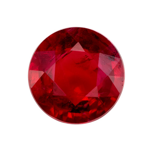 Superb Round Ruby Gem - 1.08 Carats - 6.1mm, Pigeon Blood Color