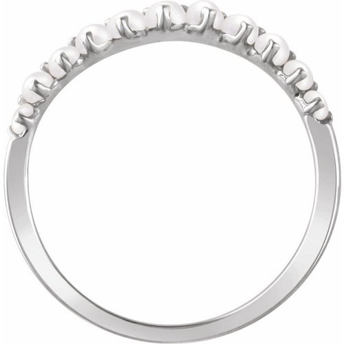 Buy 14 Karat White Gold Freshwater Pearl Ring. Buy 14 Karat White Gold Freshwater Pearl Ring.