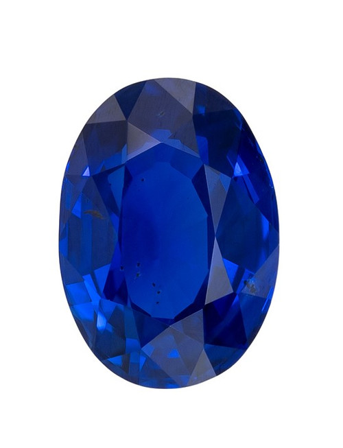 Unheated Blue Sapphire - 1.02 carat - Oval Cut - GIA Report - 6.84 x 4.86 x 3.47mm
