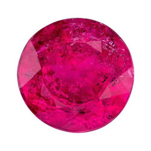 Great Buy Rubellite Tourmaline Round Cut 3.07 carats 9mm