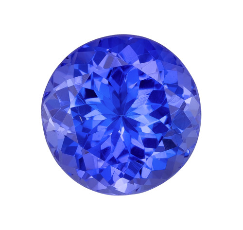 Lavender Tanzanite Pendant Stone - Round Cut - 2.25 carats - 8mm