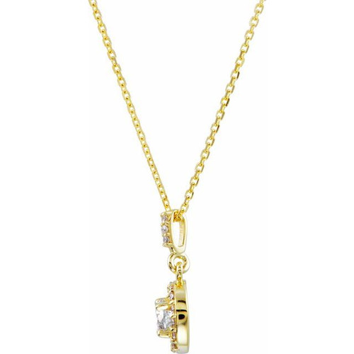 14 Karat Yellow Gold Lab Grown Diamond Necklace 9/10 CTW, 18 Inch - $1,487