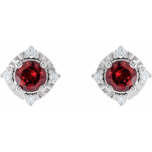 Tesoro Ladies Fashion Gemstone Earrings 326184-GT - Wright Jewelers