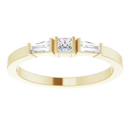 14K Yellow 1/5 CTW Natural Diamond Stackable Ring 14K Yellow 1/5 CTW Natural Diamond Stackable Ring