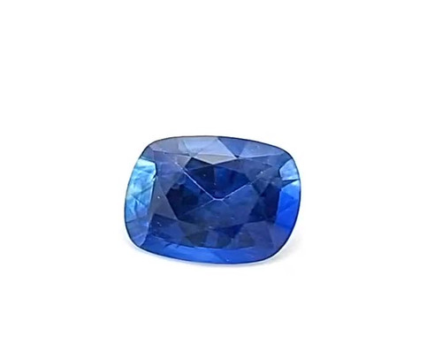 Antique Cushion 0.95 carats Blue Sapphire, 6.01 x 5.42 x 3.57