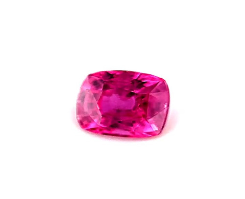 Antique Cushion Shape 1.67 carats Pink Sapphire Gem, 6.98 x 5.99 x 4.46