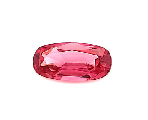 Antique Cushion Shape 1.65 carats, Red Spinel Loose Gem, 9.41 x 5.76 x 3.63