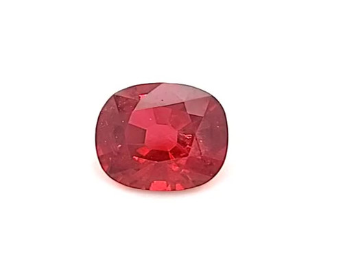 1.04ct Cushion Ruby Gemstone - Dark Purplish Red - $5920 USD