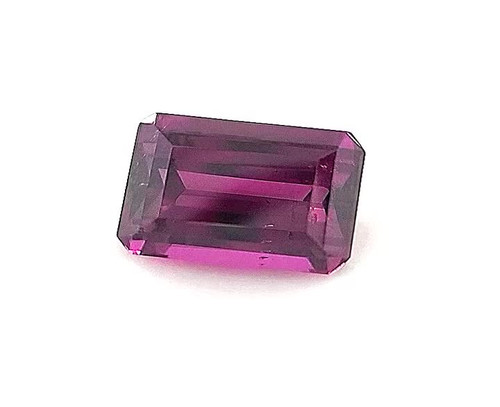Octagon Cut, 2.18 carats Purple Grape Garnet Gem, 8.01 x 6.07 x 4.09