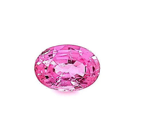 2.09ct Pink Sapphire Oval Gem - Dark Reddish Pink - $5313 USD
