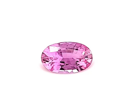 1.43ct Pink Sapphire Oval Gem - Medium Pink Color - $2394 USD