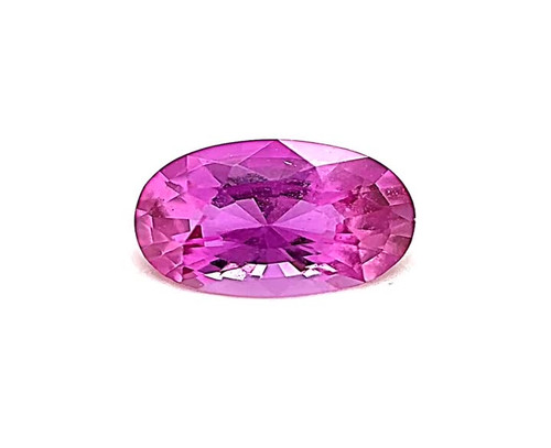 Elegant Loose Pink Sapphire Gem - Oval Cut - 2.14 carats - 9.42 x 6.53 x 4.48 mm