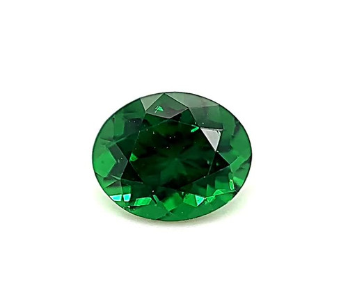 Round Shape 2.14 carats, Tsavorite Garnet Loose Gem Loose Gem, 7.56 x 5.39