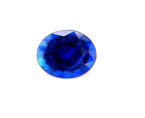 Round 1.7 carats Blue Sapphire, 7.09 x 4.54