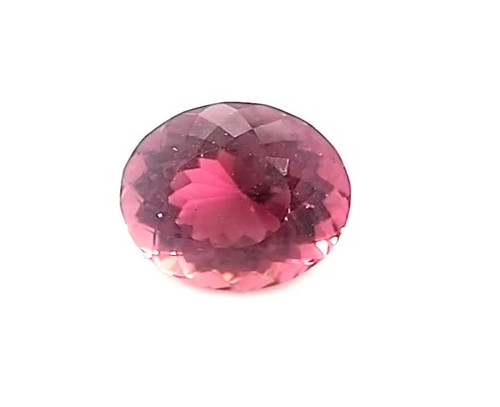 4.50 Carat Round Pink Tourmaline Gem - Hand Selected for Fine Jewelry - $4185 USD