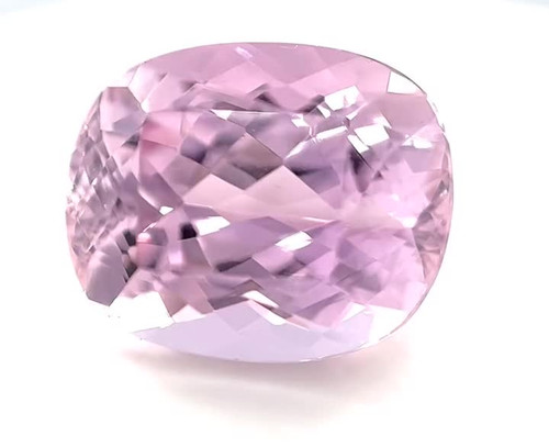 Cushion 23.03 carats Pink Kunzite, 16.45 x 16.38 x 11.76