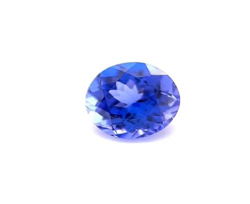 Round Shape 1.58 carats, Tanzanite Loose Gem, 6.93 x 4.73