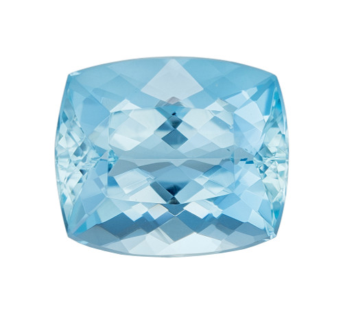 3.19 Blue Aquamarine Cushion 9.8 x 8.3 mm