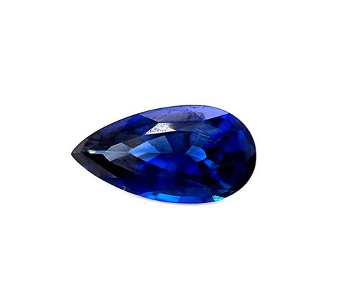 Pear 2.09 carats Blue Sapphire, 10.44 x 6.69 x 4.05