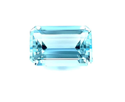 Emerald 3.29 carats Blue Aquamarine, 10.01 x 8.06 x 5.57