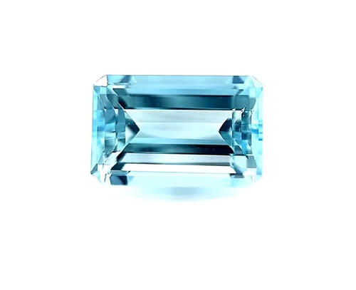 Emerald 3.54 carats Blue Aquamarine, 10.12 x 8.14 x 5.66