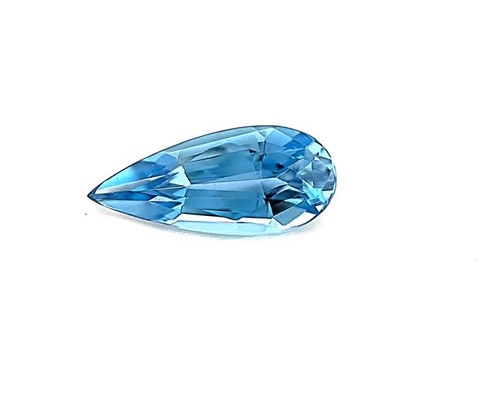 Pear 1.33 carats Blue Aquamarine Gem, 10.64 x 5.74 x 4.3